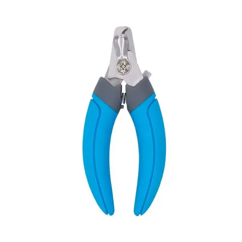 Stainless Steel Half Moon Blade Nailclippers Household Cat Claw Nail Cutters Beauty Clippers For Pets Cats Dog Supplies Blue - Shop at LoveMi