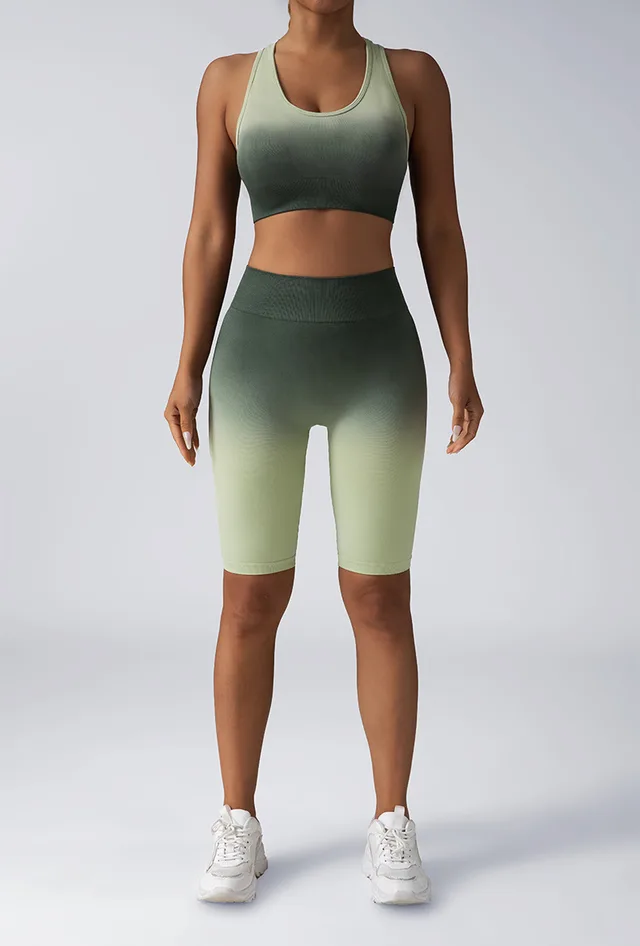 Workout Shorts For Women Seamless Scrunch Butt Lifting High Waisted Yoga Gym Booty Running Short Pants Green - Shop at LoveMi