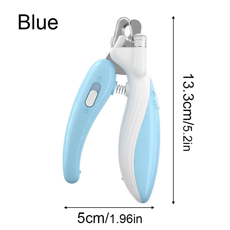 Cute Pets Nail Clippers Labor Saving Dogs Nail Clipper Scissors Professional Pet Nail Clippers Cat Nail Trimmer Labor Saving Pet Claw Grooming Scis... Blue - Shop at LoveMi
