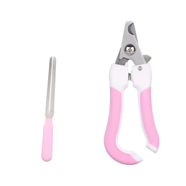 Pet Nail Scissors, Dog And Cat Nail Clippers, Nail Clippers, Pet Scissors, Pet Daily Necessities Set Pink - Shop at LoveMi