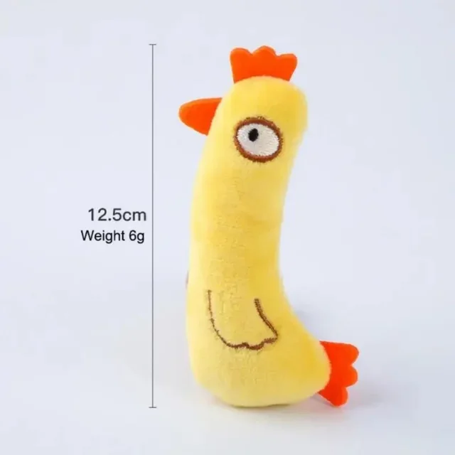 Catnip Pets Toy Cats Supplies For Cute Cat Toys Puppy Kitten Teeth Grinding Cat Plush Thumb Pillow Protect Mouth Pet Accessories Rooster - Shop at LoveMi