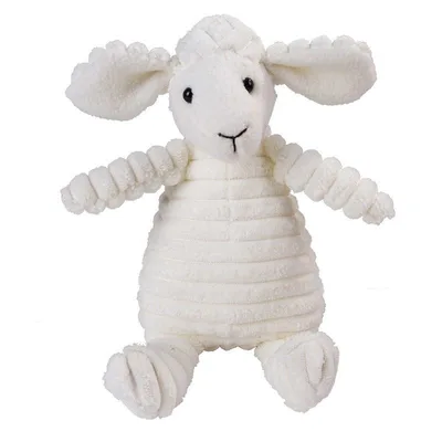 Stuffing Squeaky Plush Dog Toy Chew Speak Toy White Lamb - Shop at LoveMi