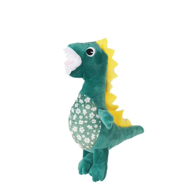 Dog Toy That Is Chewable, Plush, And Can Make Sounds. It's A Small Toy For Puppies To Gnaw On And Keep Them Entertained. It's A Great Companion For... Green - Shop at LoveMi