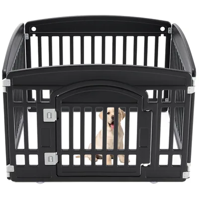 Dog Game Fence Is Safe And Reliable Black4Panel - Shop at LoveMi