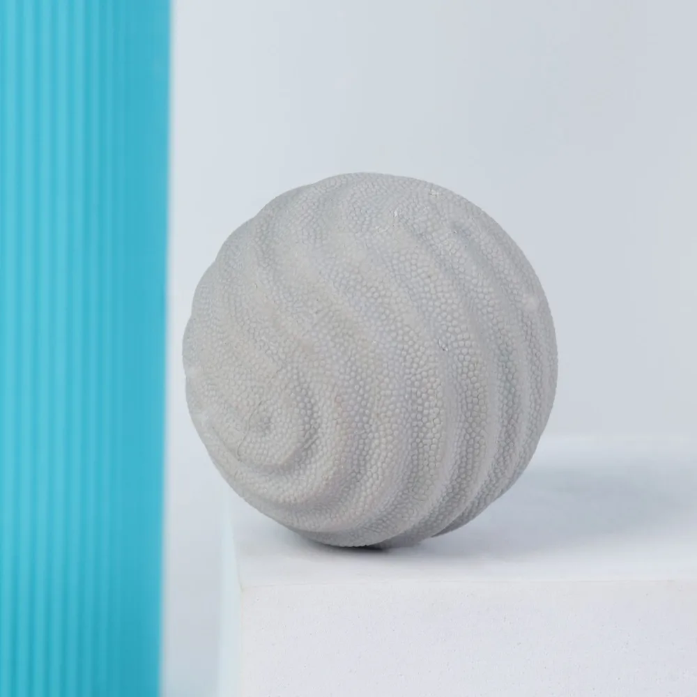 Dog Toy Bite Resistant Solid Training Ball Large Dog Molar Elastic Rubber Ball Teddy Golden Retriever TPR Ball Gray - Shop at LoveMi