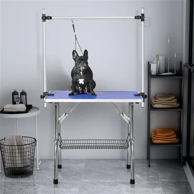 Large 46 Inch Dog And Cat Grooming Table Blue - Shop at LoveMi