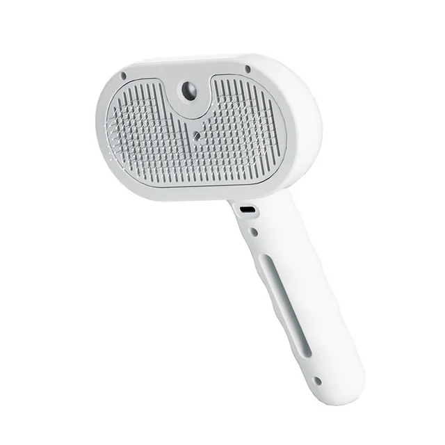 New Chevaroo Horse Steam Brush, Chevaroo 3 in 1 Self Cleaning Steam Pet Brush For Shedding, Pet Steam Brush, Silicone Bristle Head 360 Rotating Pet... White - Shop at LoveMi