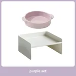 Bowl And Rack Purple