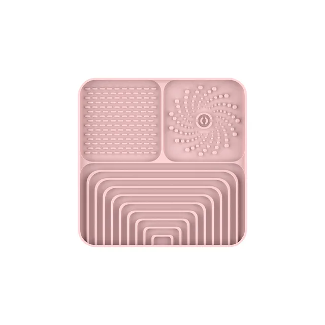 Slow Food Mat For Dogs And Cats, Anti choking Pad With Suction Cup, Square, Silicone, For Licking Pet Licking Mat - Shop at LoveMi