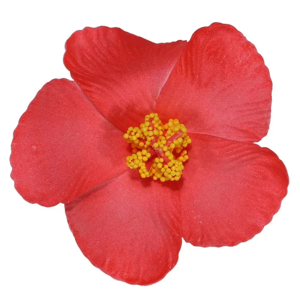 Bohemian Beach Vacation Flower Hair Clip For Women Fashion Girl Accessories Gift - Red
