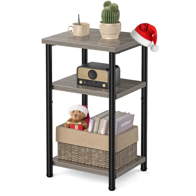Adjustable 3 level Coffee Table Grey1P - Shop at LoveMi