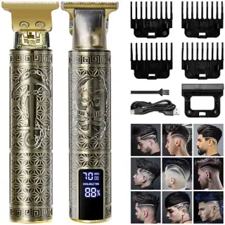 Professional Mens Hair Clippers Shaver Trimmers Machine Cordless Beard Electric - Piracy