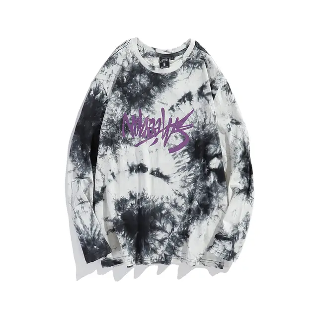 Hip Hop Tie Dye Sweatshirt White - Shop at LoveMi