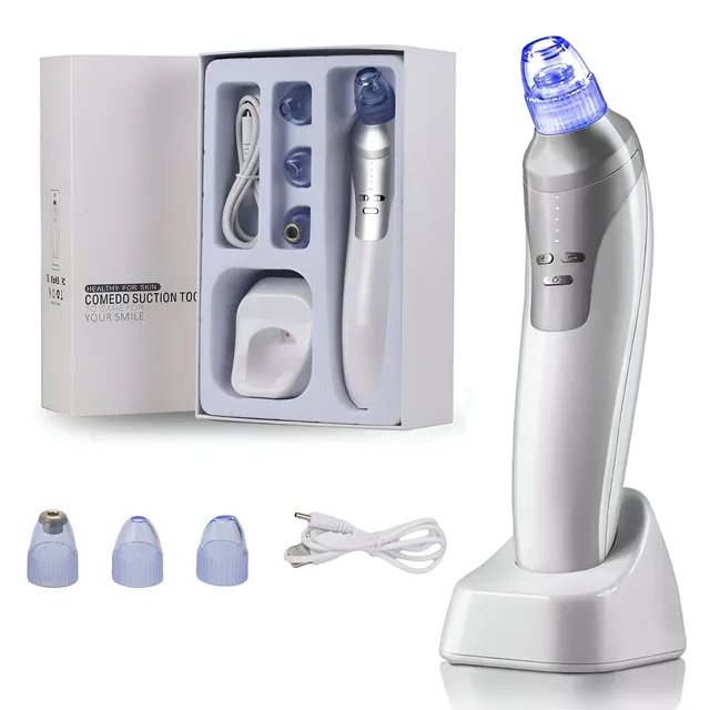 Blackhead Suction Instrument, Electric Blackhead Suction Artifact, Blackhead Removal Instrument, Home Use Beauty Instrument For Sucking Blackheads ... White - Shop at LoveMi