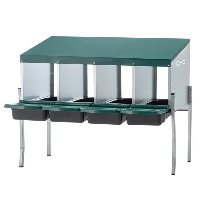 4 Hole Chicken Nest, With Legs And Cover To Protect Eggs,Green Green - Shop at LoveMi
