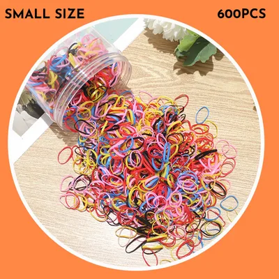 Baby Hair Ties Hair Rubber Bands For Toddler Infants Kids Girls Thin Small Hair Elastics TPU 300 Pack - Shop at LoveMi
