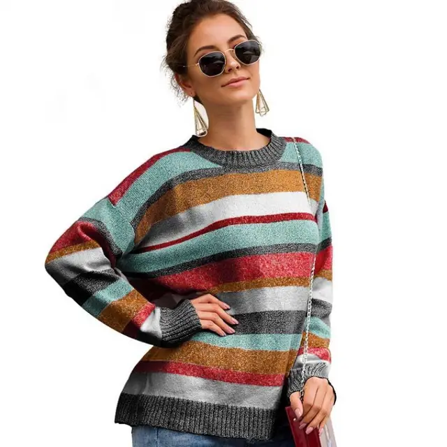 Women's sweater polo collar women ladies plush Green - Shop at LoveMi
