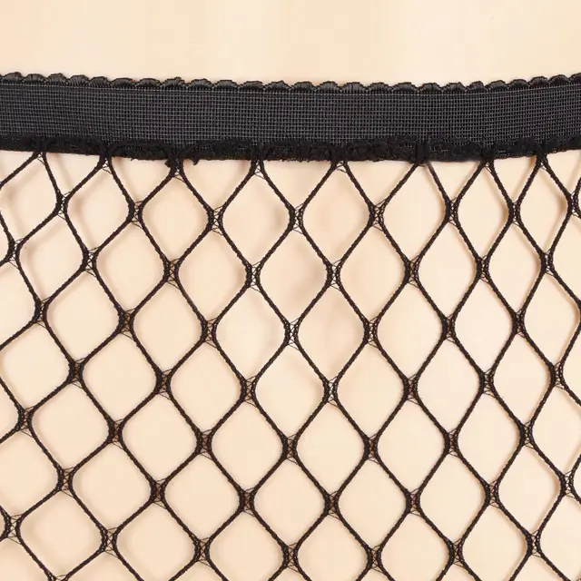 Women Fishnet Tights Sexy High Waist Fishnet Pantyhose Stretchy Mesh Hollow Out Tights Stockings With Medium Large Hole Choices M Hole - Shop at LoveMi