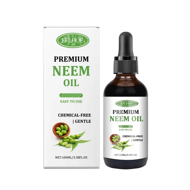 Yihe Neem Oil Care Essential Oil Nourishes Scalp Skin Neem Oil Massage Oil 1Pcs - Shop at LoveMi