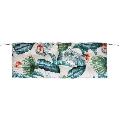 Bench Seat Cushion For Indoor Outdoor Furniture Water Resistant Or Non Water Resistant Options 8CM Or 10CM 51.18 X 19.68IN For Garden Patio Balcony... Waterproof 10Cm Hawaii - Shop at LoveMi