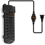 500W Submersible Aquarium Heater Temperature Adjustable External Controller 79Gal Fish Tank Heater Aquarium Thermostat Heater For Freshwater Saltwa...