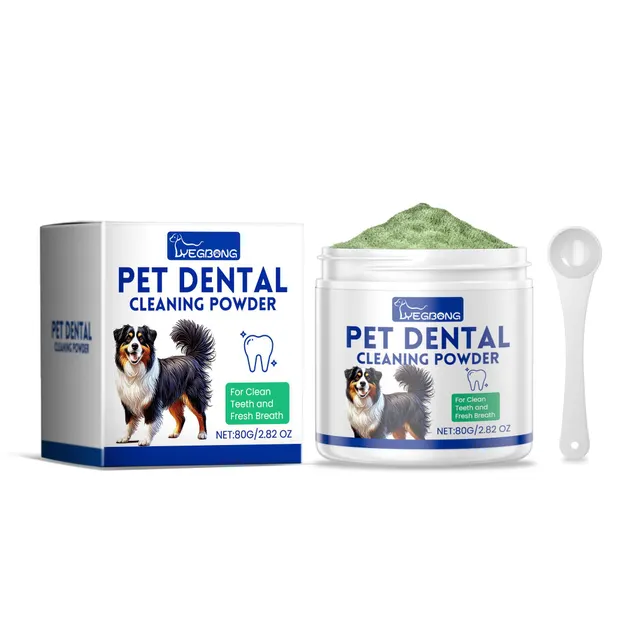 Yeagerbong Dog Tooth Cleaning Powder Gently Cleans Tartar Stains And Freshens Breath 3Pcs - Shop at LoveMi