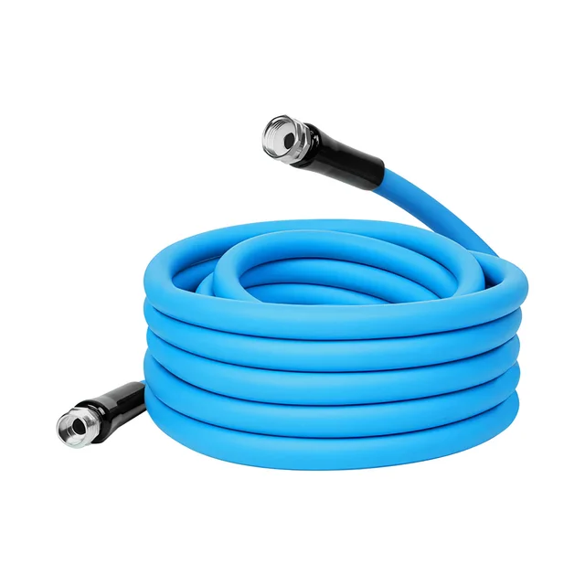 25FT 50FT Options Non Expanding Flexible Garden Hose Heavy Duty PVC Water Hose Leak Resistant Kink Free All weather Burst 500PSI 25Ft - Shop at LoveMi