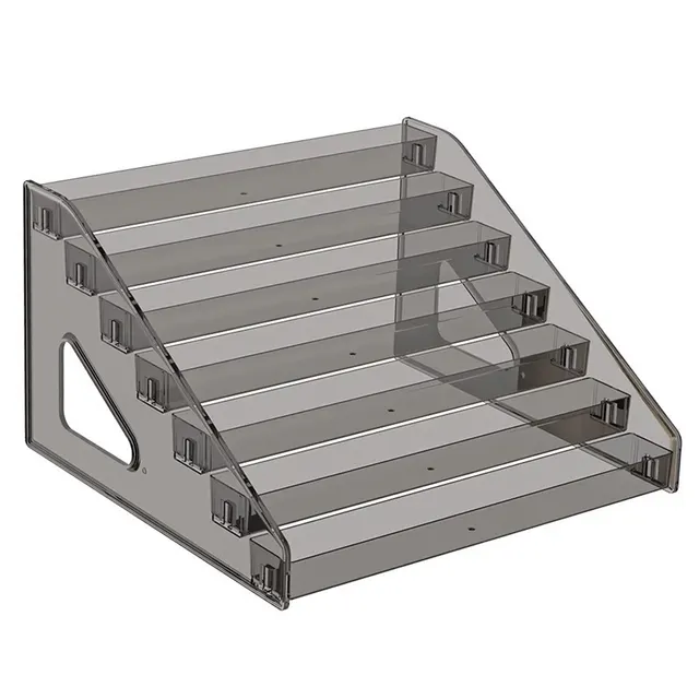 Acrylic Card Display Rack Shelf, Organizing Rack Gray - Shop at LoveMi