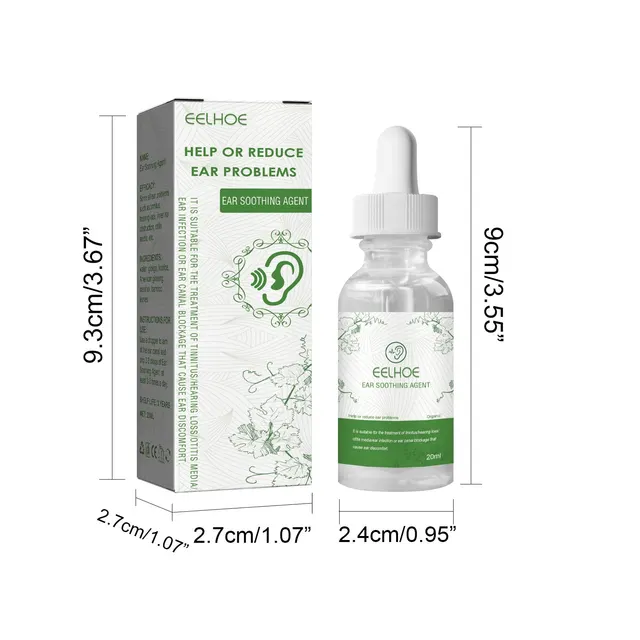 Erlebao Ear Soothing Health Care Ear Drops, Relieve Inner Ear Blockage And Tinnitus Discomfort 3Pcs - Shop at LoveMi
