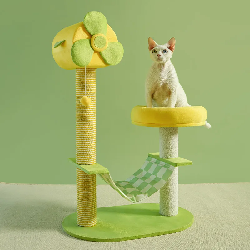 Cat Climbing Frames And Multi-level Cat Towers With Durable Scratching Posts, Comfortable And Fun Jumping Platforms, Hanging Toys, Viewing Perches,...