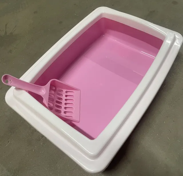 Small Cat Litter Box Pink - Shop at LoveMi