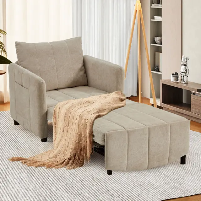 4 in 1 Sleeper Chair Bed For Small Room Lbn - Shop at LoveMi