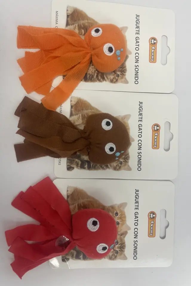 Cat Toy Vocal Octopus Brown - Shop at LoveMi