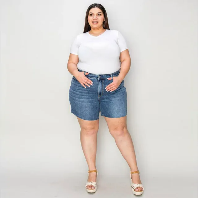 Women's High Waist Straight Leg Jeans Slim Fit Full Length For All Body Types Sizes 4 20 Stretch Denim For Everyday Wear Size4 - Shop at LoveMi