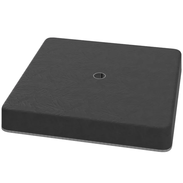 Offset Umbrella Base Weight For 176 Lbs Sand Heavy Duty Outdoor Weights For Umbrella Stand, Black Black - Shop at LoveMi