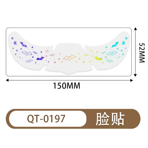 Halloween Face Tattoo Stickers Waterproof Fake Freckles Temporary Tattoos For Women & Men K - Shop at LoveMi