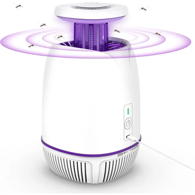 Plug in Mosquito Zapper Max 1076Sq.Feet Range Electric Fly Zapper With 3 Modes Mosquito Killer Lamp For Indoor Outdoor White - Shop at LoveMi