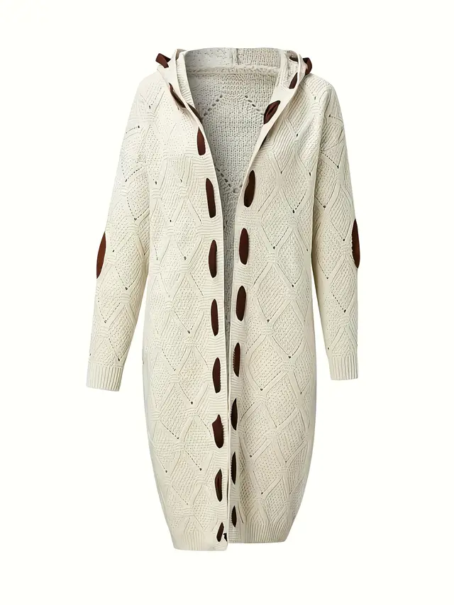 Retro Cardigan Soft And Warm Women's Retro Cardigan Front Sleeve Open Button, AutumnWinter Coat, Craftsmanship, Elegant Women's Sweater - Shop at LoveMi
