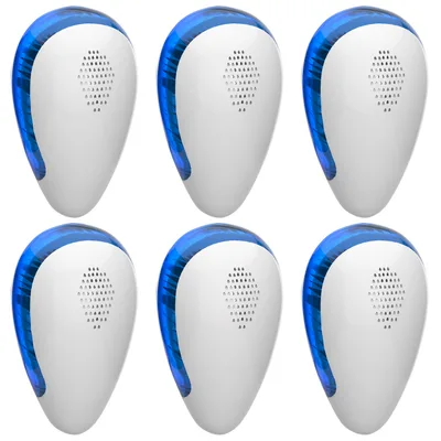 6 Pack Ultrasonic Pest Repeller Indoor Plug In Bug Repellent Mosquito Spider Ant Roaches Mice Control For Bedroom Garage Warehouse Office 6Pack - Shop at LoveMi