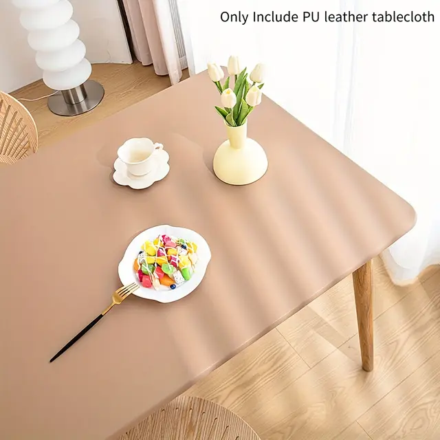 PU Stretch Fitted Rectangle Tablecloth W13554323 - Shop at LoveMi