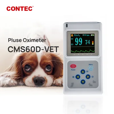 Veterinary Color Display CMS60D VET Pulse Oximeter Spo2 Probe PR VET Monitor Pulse Oximeter With Probe - Shop at LoveMi