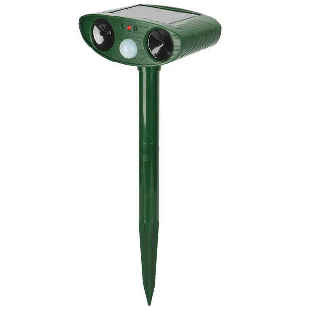 Solar Ultrasonic Animal Repeller PIR Motion Sensor Animal Repellent Chaser IPX4 Waterproof For Farm Garden Yard To Drive Raccoon Squirrel Rat Skunk... Standard - Shop at LoveMi