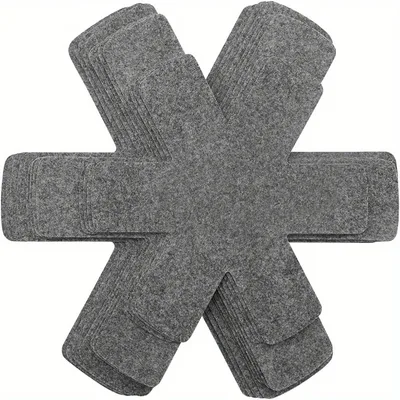 12 Pack Of Pot Protectors 3 Sizes For Perfect Stacking Of Pots, Pans, Bowls, Skillets, Glassware, Bakeware, Cookware And More PS Material, No Elect... 12 Pieces - Shop at LoveMi