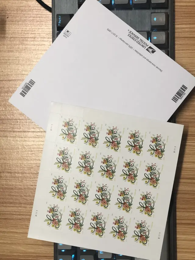 First Class Rate U.S. STAMPS Love Flourishes Psc W12327389 - Shop at LoveMi