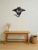 Coastal Metal Wall Art,Nautical Beach Decor For Living Room, Bedroom, Bathroom - Look At The Picture