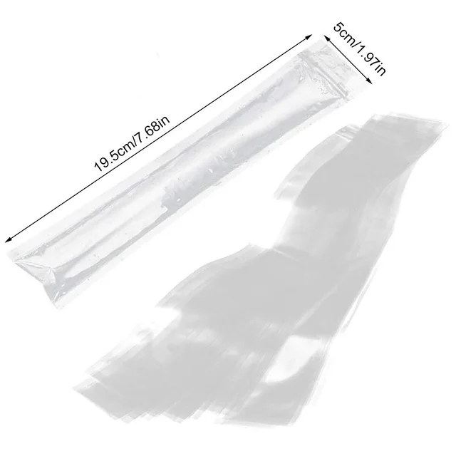 Party 320 Popsicle Bags 2 Orange Funnels 1Set - Shop at LoveMi