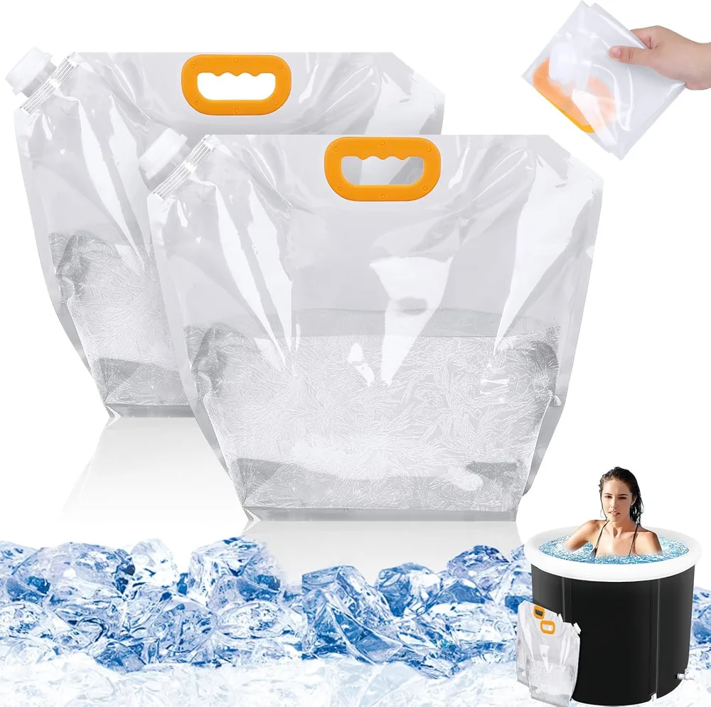 Super Large Ice Bath Bags Cold Bathtub Water Bag 10L Ice Bath Accessories Cold Plunge Accessories Portable Ice Bath Bag Clearance Sale - W13667811