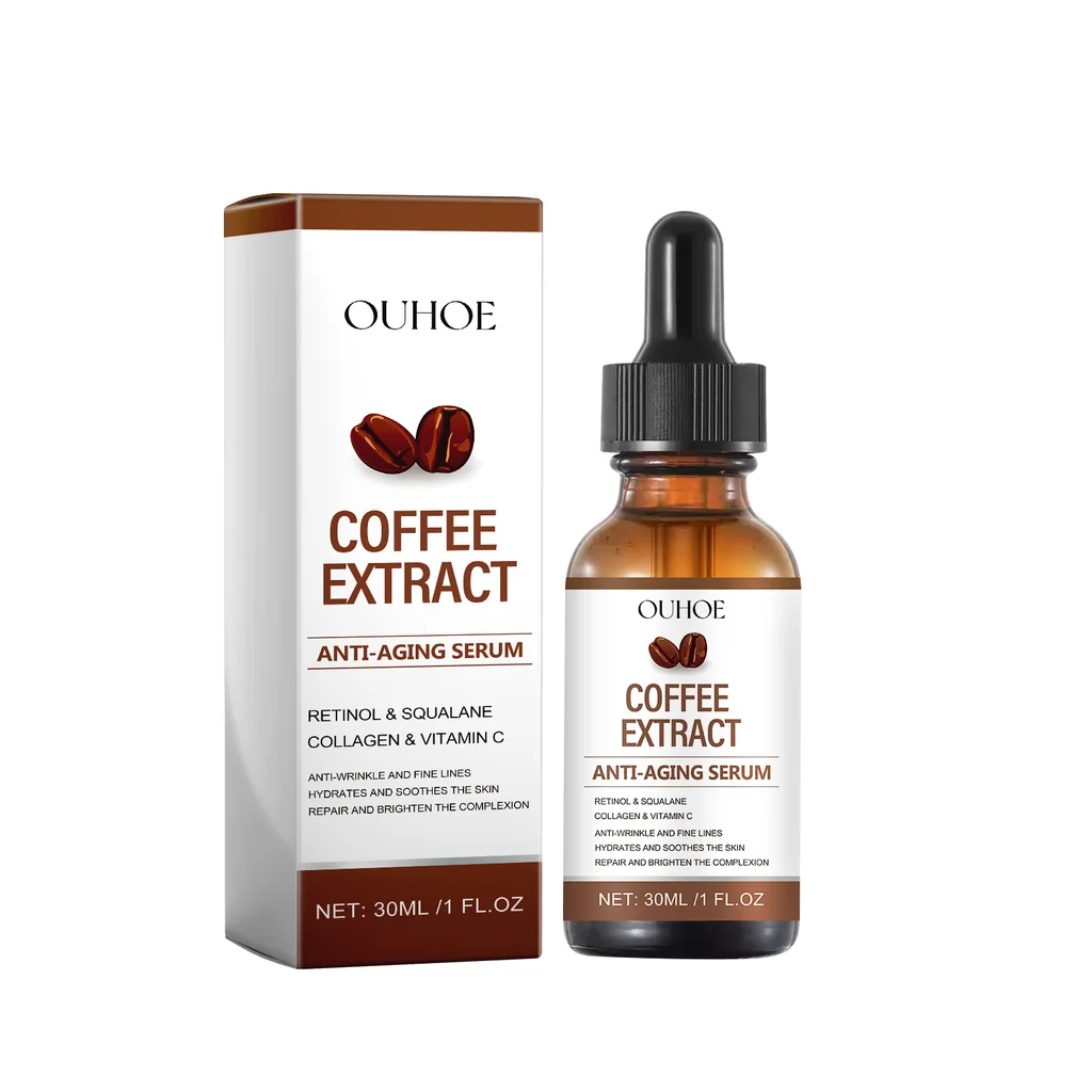 OUHOE Caffeine Face Anti-Wrinkle Serum - 30Ml