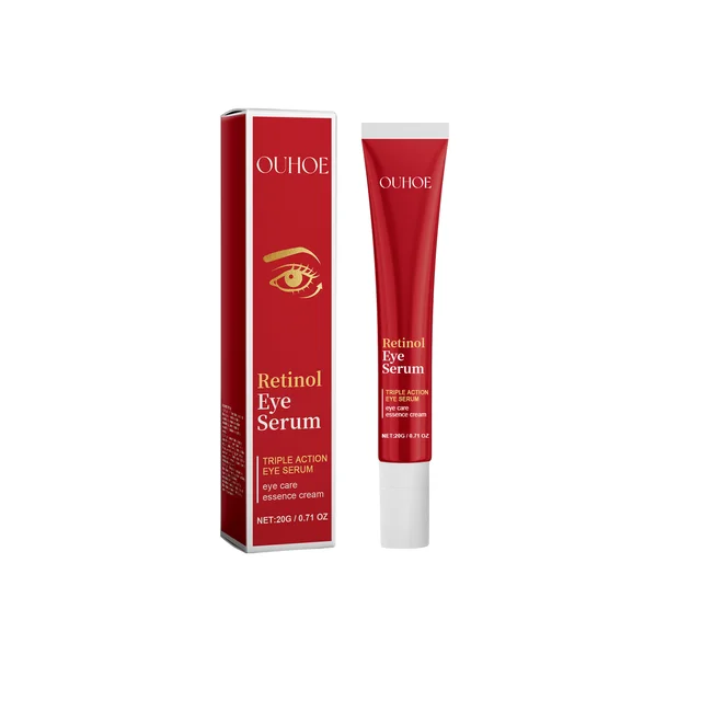 Ouhoe Triple Effect Eye Essence, Lightening Fine Lines, Moisturizing Eyes, Firming And Moisturizing Skin Eye Moisturizing Cream 20G - Shop at LoveMi