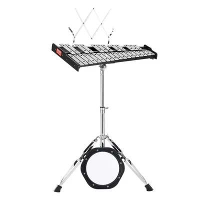 30 Note Glockenspiel Xylophone Bell Kit, Professional Percussion Instrument Set With Mallets, Drum Sticks, Music Stand, 8" Practice Pad, Adjustable... 30Yfzqwzj8Lxx4Bjcv0 - Shop at LoveMi